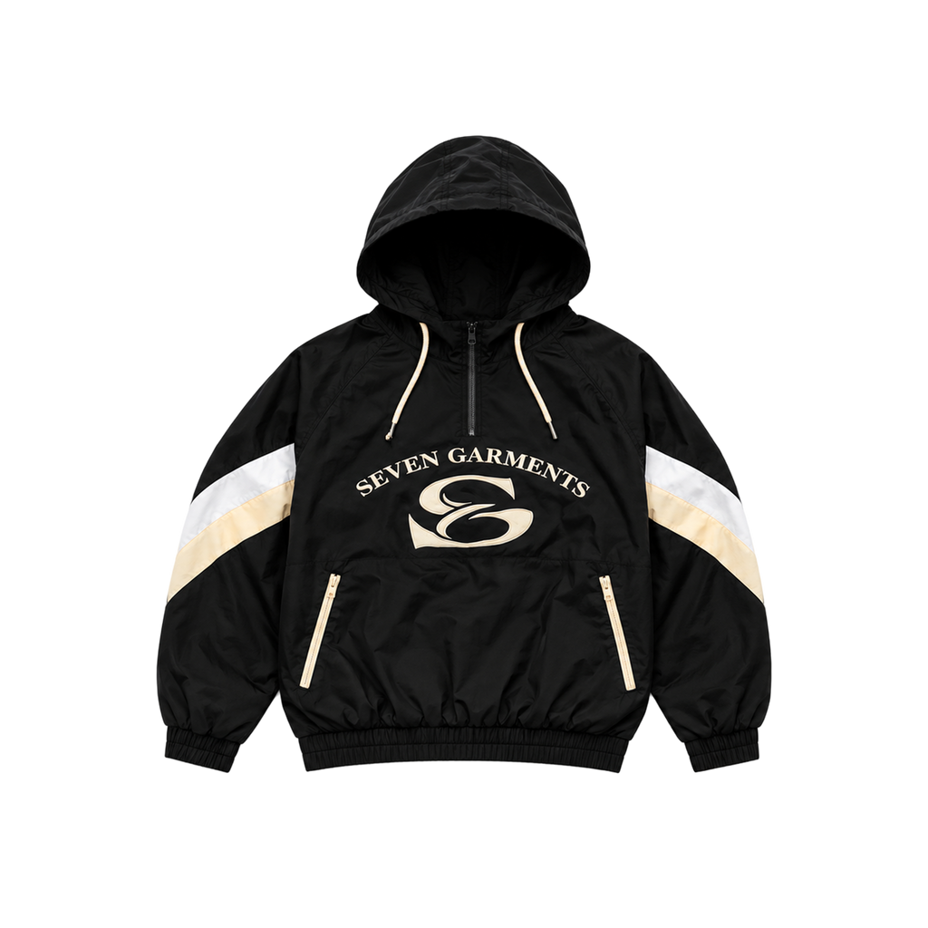 SG “SPORT” TRACK JACKET — BLACK