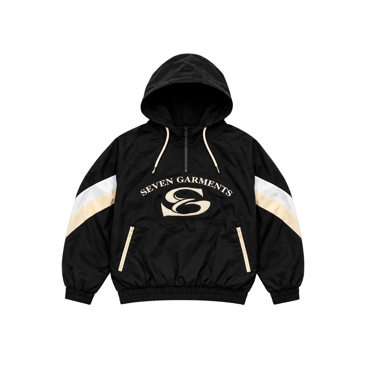 SG “SPORT” TRACK JACKET — BLACK